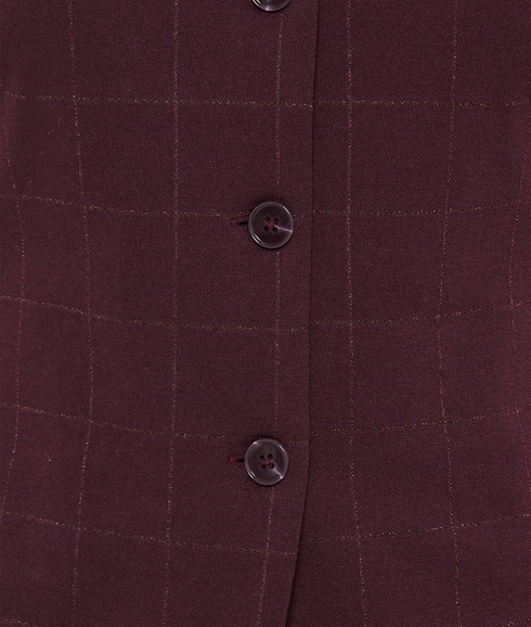 Kate Sparkelly Waistcoat - Fudge