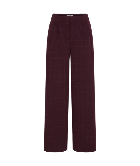 Kate Sparkelly Wide Pants - Fudge