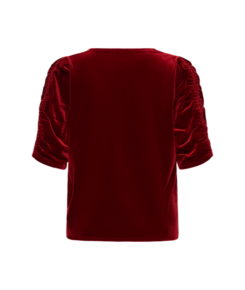 Valeriia Blouse - Biking Red