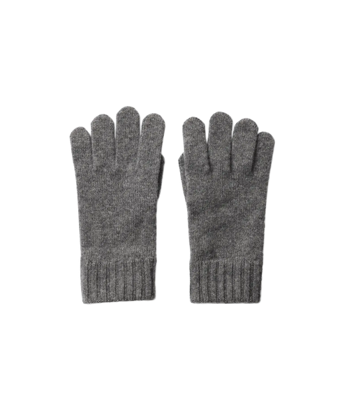 Calle Cashmere Blend Gloves - Grey