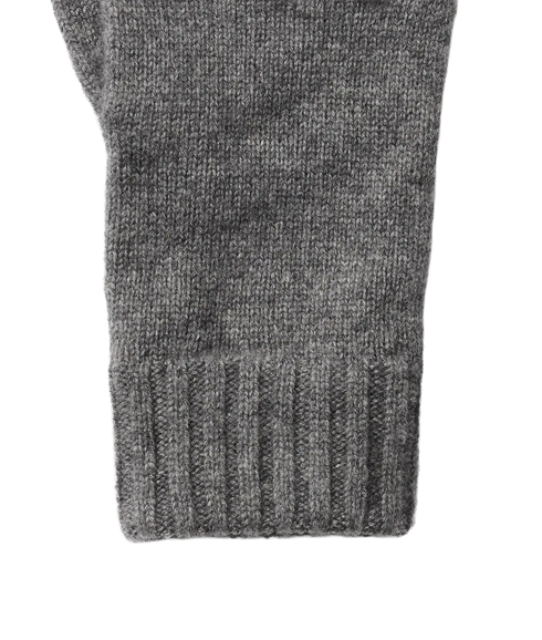 Calle Cashmere Blend Gloves - Grey