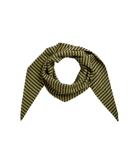 Alberte Triange Scarf - Green