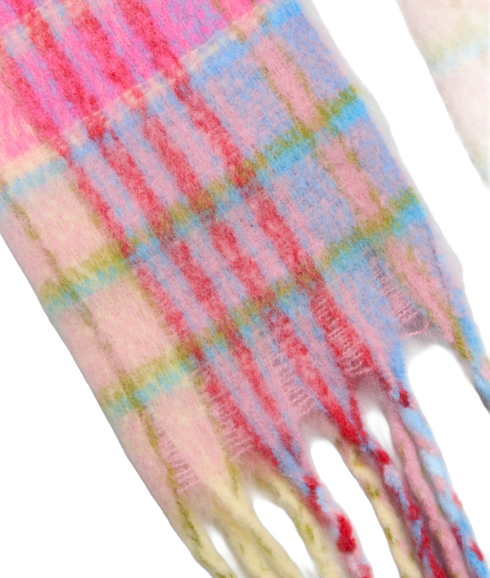 Jikka Long Scarf - Pink