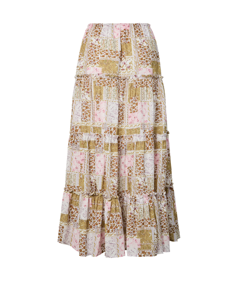 Lori Hw Maxi Skirt S. - Fest-Yellow