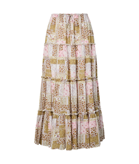 Lori Hw Maxi Skirt S. - Fest-Yellow