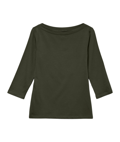Panda Modal 3/4 Top - Green