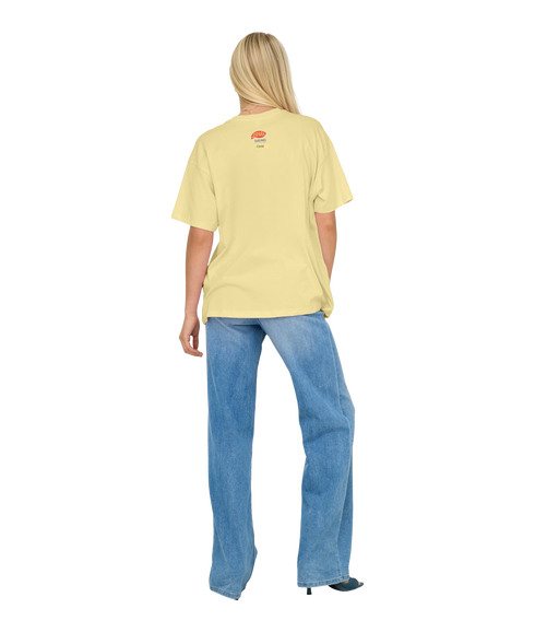 Vivvi S/S Lovely Top Jrs - Yellow