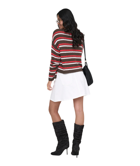 Geena LS O-Neck - Grey