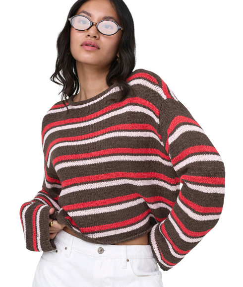Geena LS O-Neck - Grey