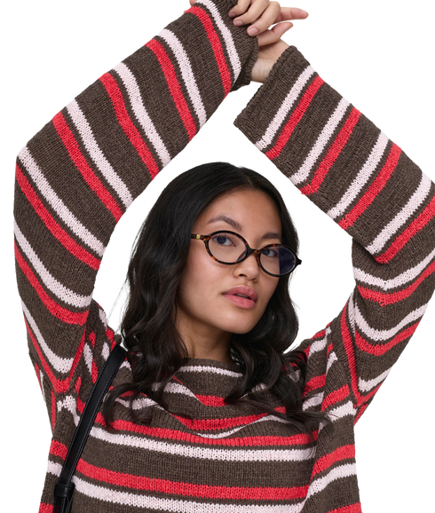 Geena LS O-Neck - Grey