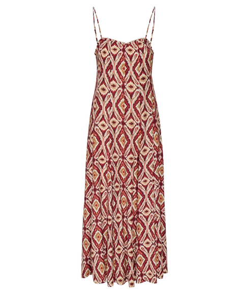 Stacy Mikasi Long Strap Dress - Red
