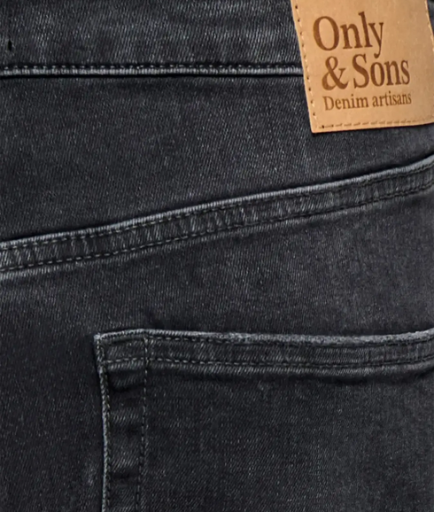 Weft Regular Jax 8483 Tai Denim - Black