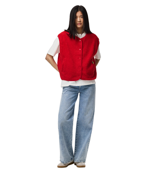 Katty Teddy VestBc - Red