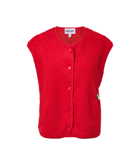 Katty Teddy VestBc - Red