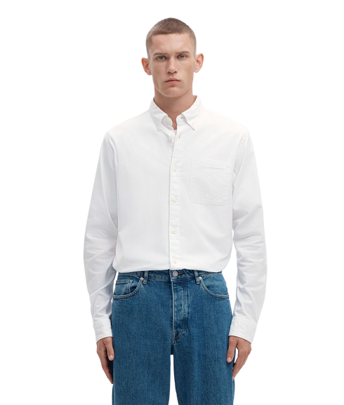 Regcole Rick-Ox Shirt Ls - White