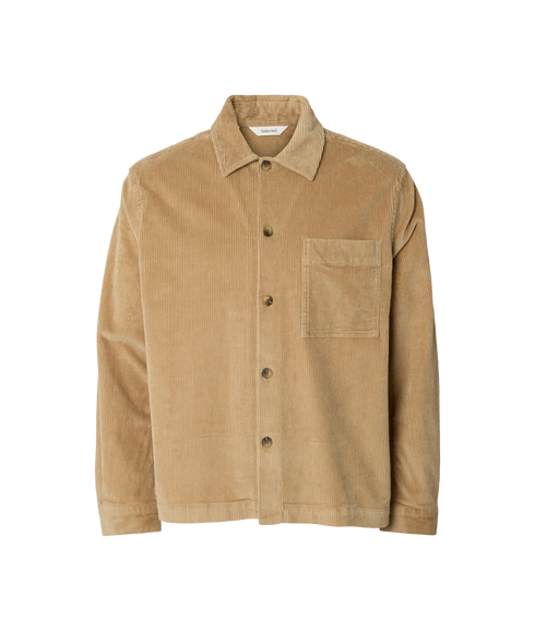 Otto Kris Cord Overshirt - Brown