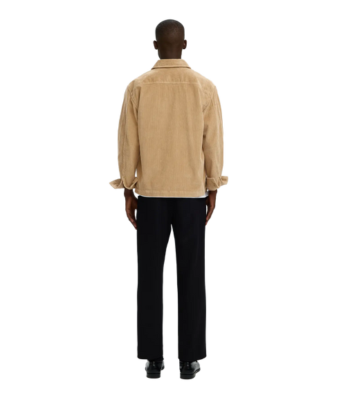 Otto Kris Cord Overshirt - Brown