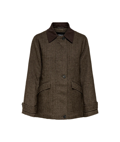 Beau Cord Jacket - Brown