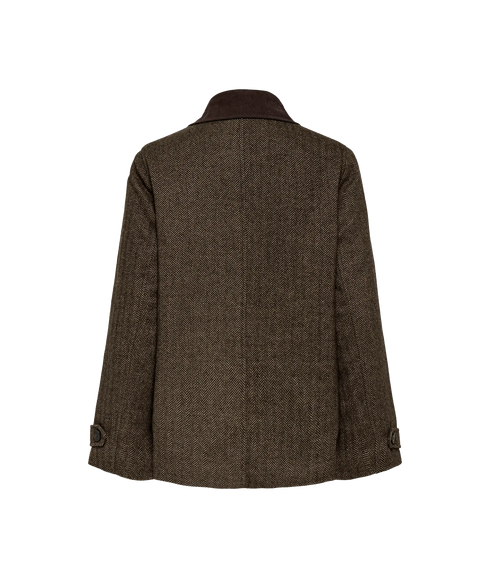 Beau Cord Jacket - Brown