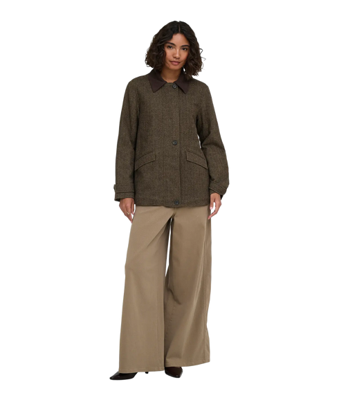 Beau Cord Jacket - Brown