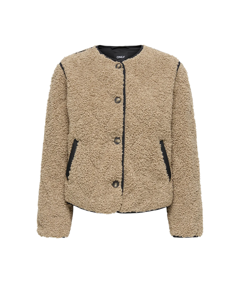 Ines Teddy Jacket - Brown