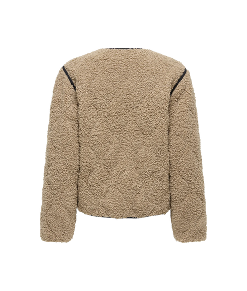 Ines Teddy Jacket - Brown
