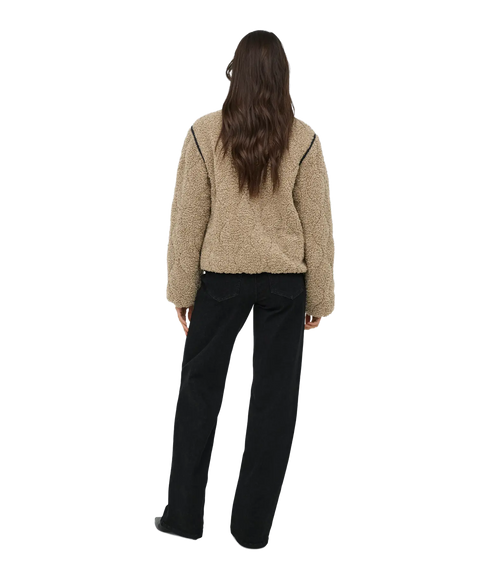 Ines Teddy Jacket - Brown