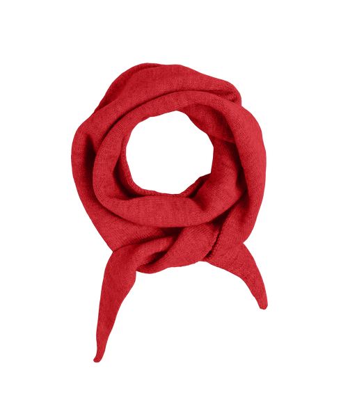 Komma Triangle ScarfBc - Red