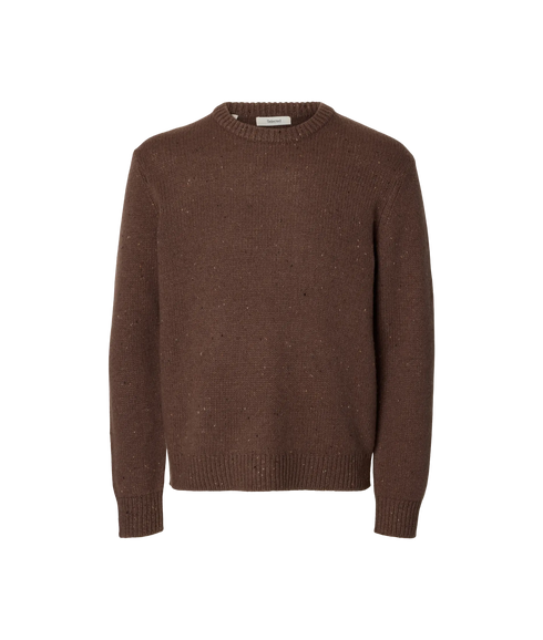 Cody LS Knit Crew Neck - Brown