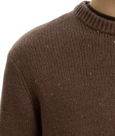 Cody LS Knit Crew Neck - Brown