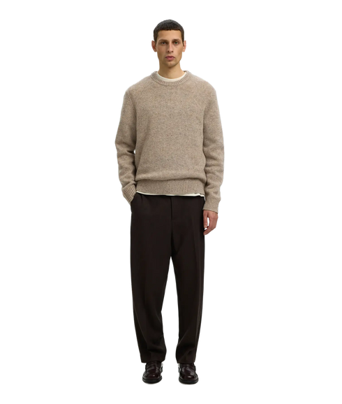 Cody LS Knit Crew Neck - Grey