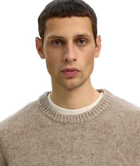 Cody LS Knit Crew Neck - Grey