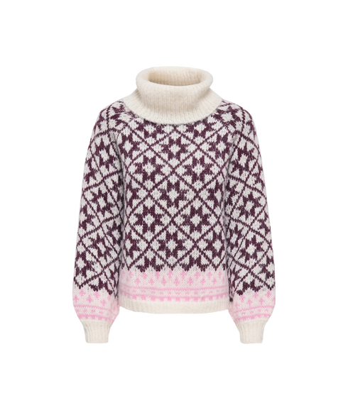 Caro LS Rollneck - Grey