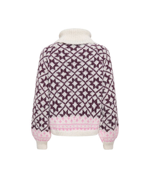 Caro LS Rollneck - Grey