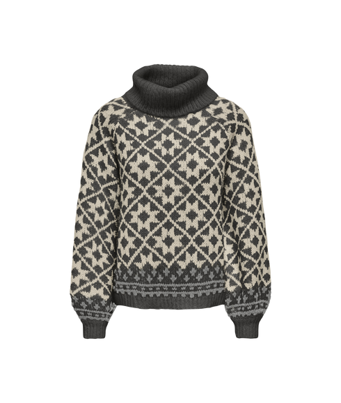 Caro LS Rollneck - Grey