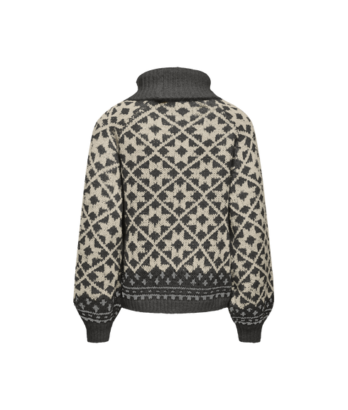 Caro LS Rollneck - Grey