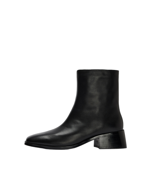 Vega Leather Boot - Black