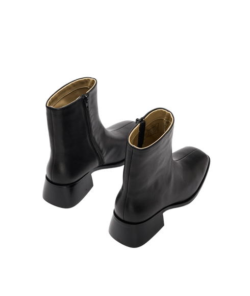 Vega Leather Boot - Black
