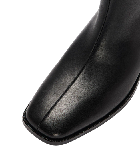 Vega Leather Boot - Black