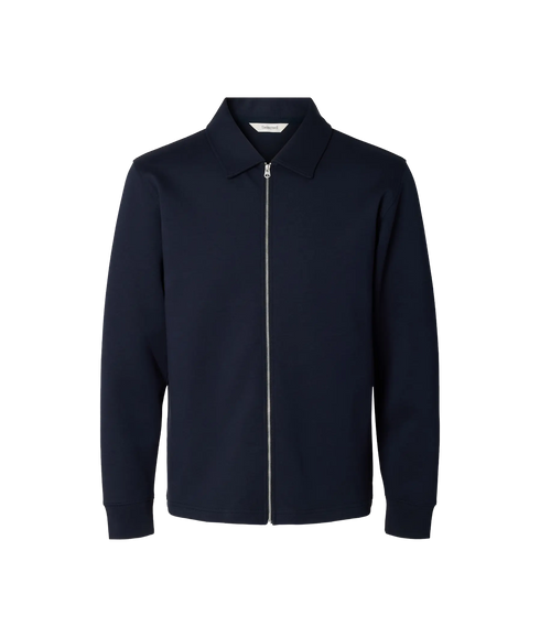Tom Soft Full Zip Sweat- Blue