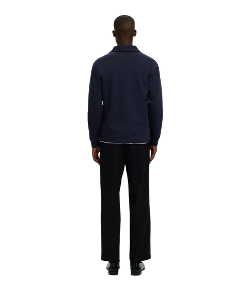 Tom Soft Full Zip Sweat- Blue