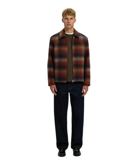 Laughlin Wool Blend Jkt - Brown