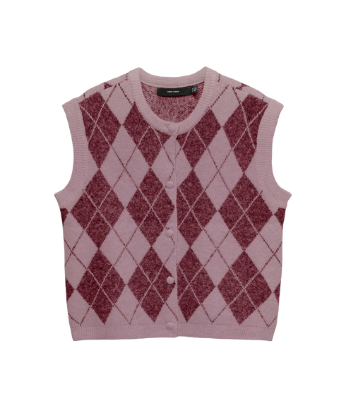 Halo O-Neck Vest Boo - Purple