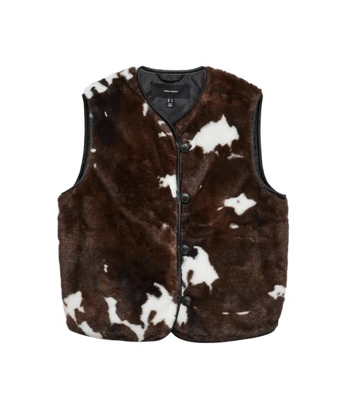 Sonjacolleen Short Waistcoat - Brown