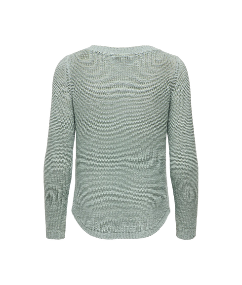 Geena Xo LS Pullover Knt- Green