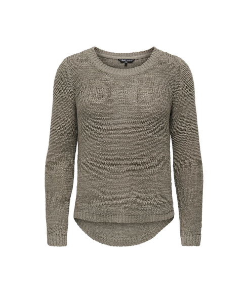 Geena LS Pullover Knit - Grey