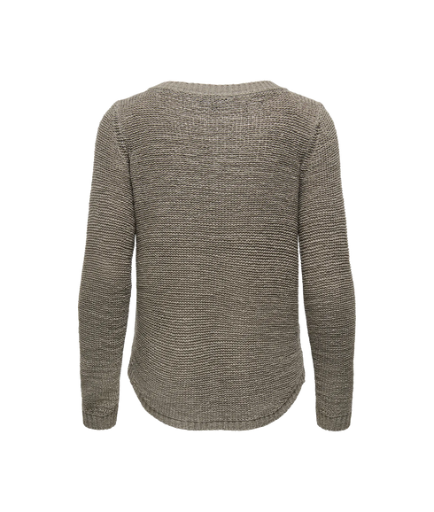 Geena LS Pullover Knit - Grey