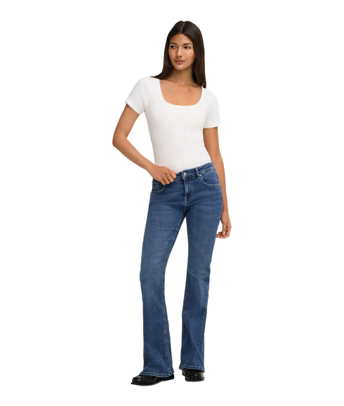 Phoebe Denim Flare - Blue