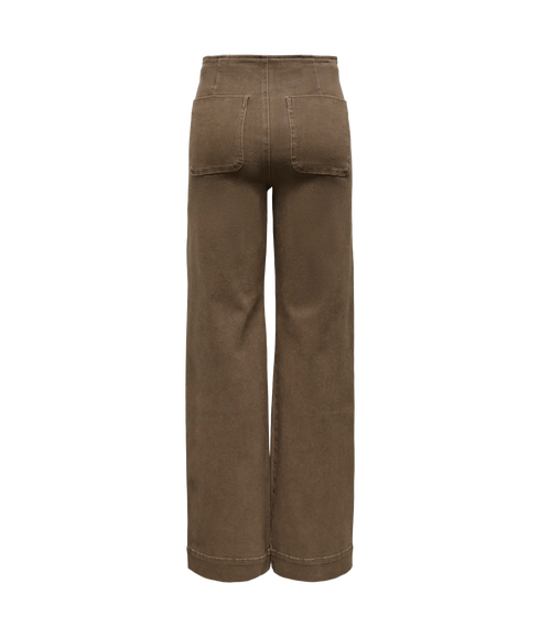 Madeline Wide Pocket Color - Brown