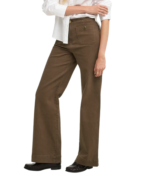 Madeline Wide Pocket Color - Brown